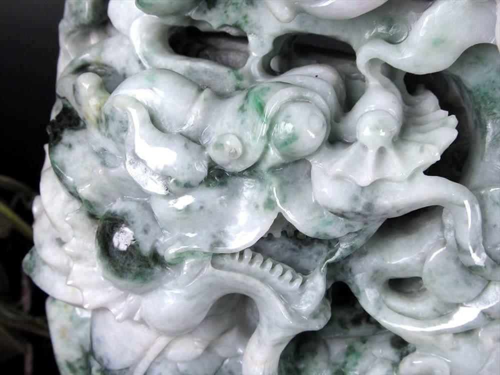 翡翠 ヒスイ 置物 ジェダイト 硬玉