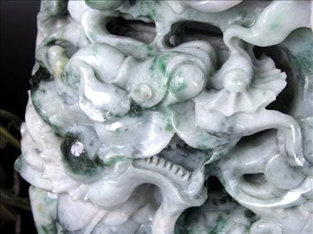 翡翠 ヒスイ 置物 ジェダイト 硬玉