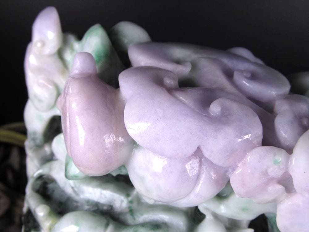 翡翠 ヒスイ 置物 ジェダイト 硬玉