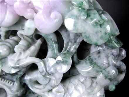 翡翠 ヒスイ 置物 ジェダイト 硬玉