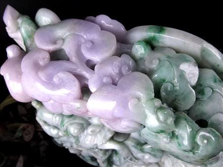 翡翠 ヒスイ 置物 ジェダイト 硬玉