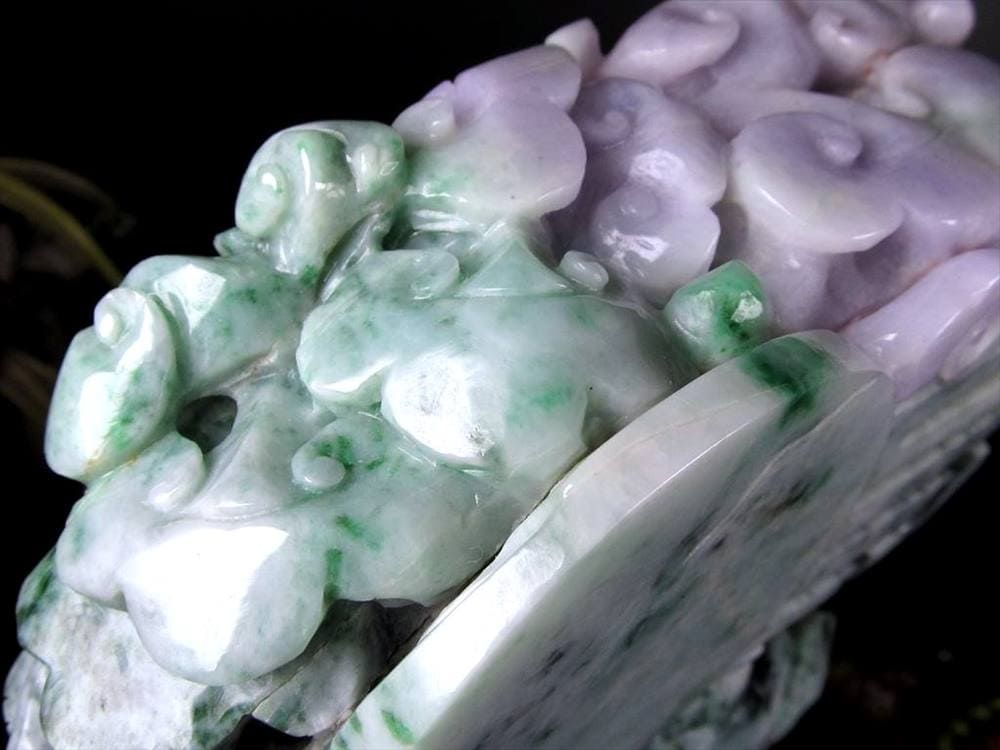 翡翠 ヒスイ 置物 ジェダイト 硬玉