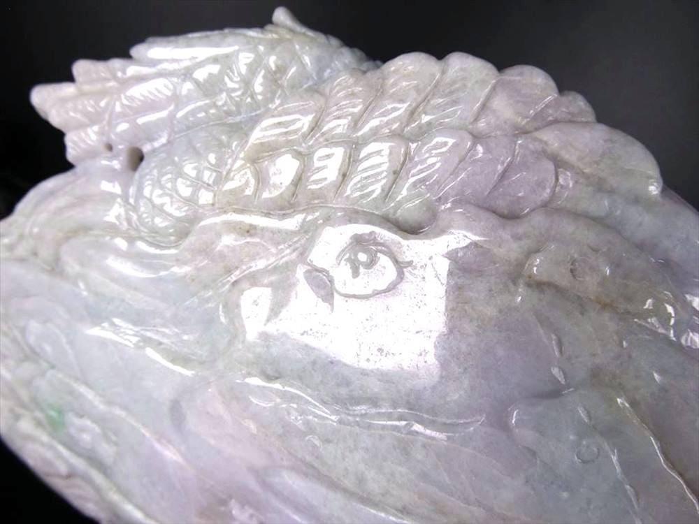 翡翠 ヒスイ 置物 ジェダイト 硬玉