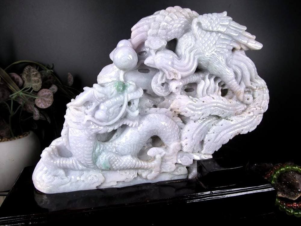 翡翠 ヒスイ 置物 ジェダイト 硬玉