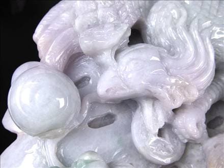 翡翠 ヒスイ 置物 ジェダイト 硬玉