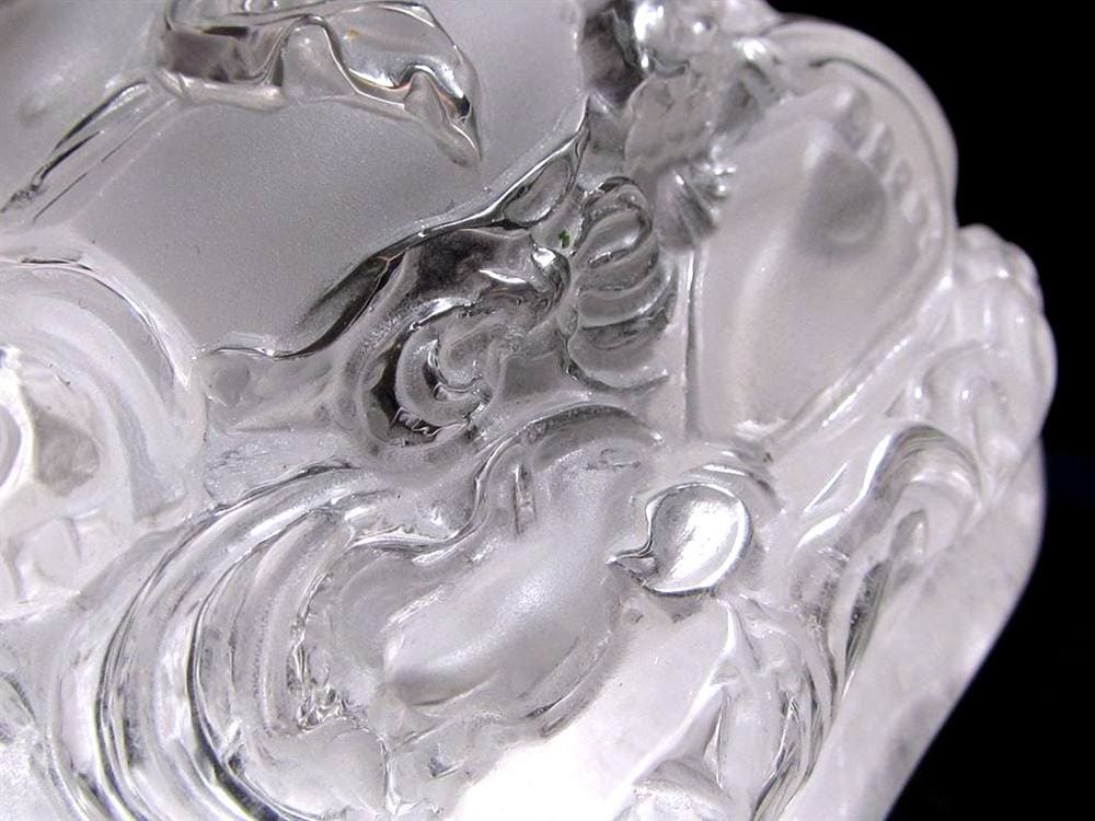 水晶 黄財神 彫刻 置物