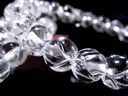 水晶 クォーツ バングルブレスレット パワーストーン 天然石
