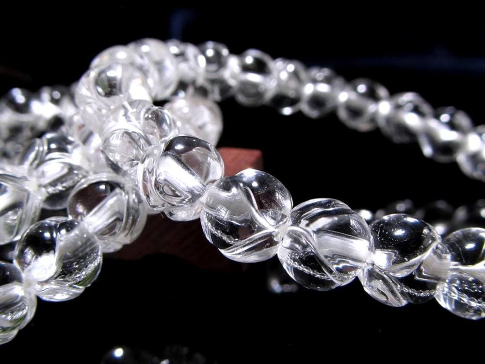 水晶 クォーツ バングルブレスレット パワーストーン 天然石