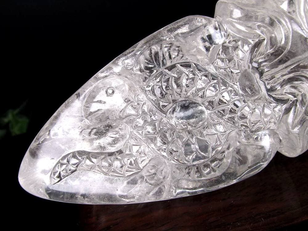 水晶 プルパ 金剛杭 彫刻 置物