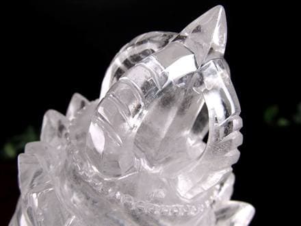 水晶 プルパ 金剛杭 彫刻 置物