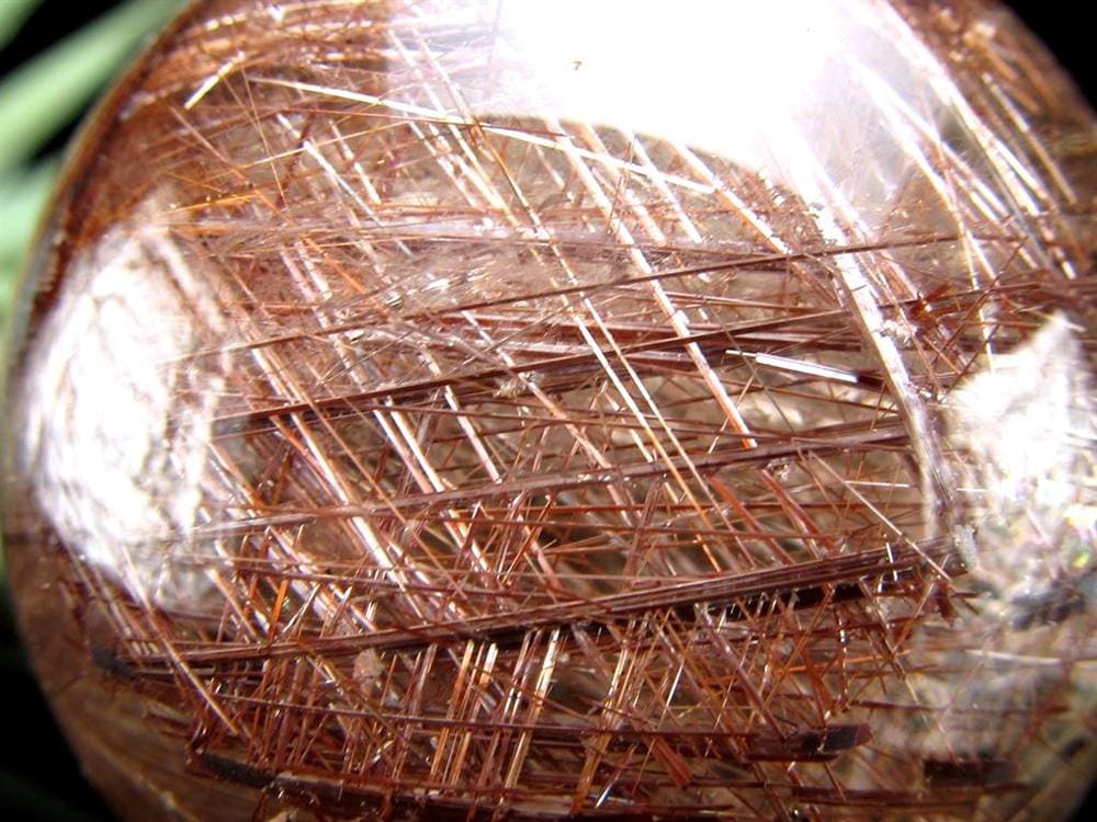 シルバールチルクォーツ 丸玉 スフィア レッドルチル シルバールチル