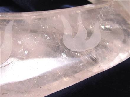 紅石英 ローズクォーツ 置物 刀 剣