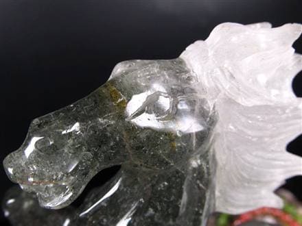 馬 天然水晶 万能の石 浄化 置物