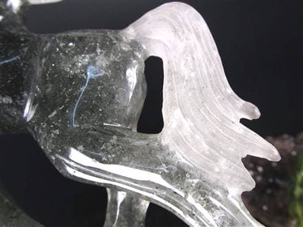 馬 天然水晶 万能の石 浄化 置物