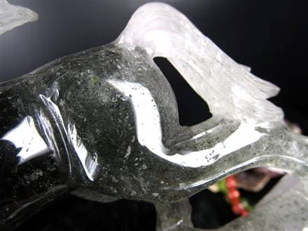 馬 天然水晶 万能の石 浄化 置物