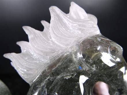 馬 天然水晶 万能の石 浄化 置物
