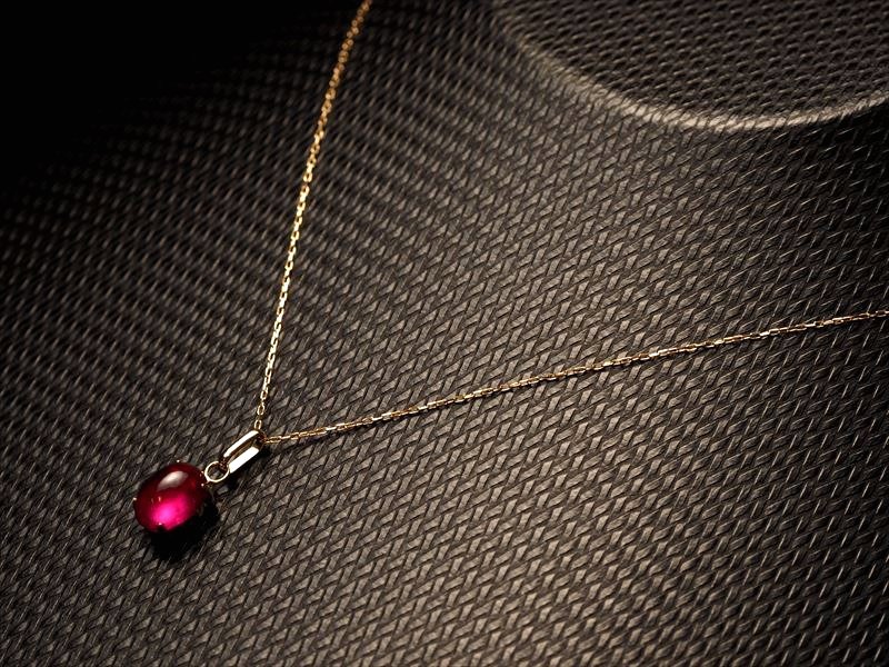 ルビーペンダントトップ