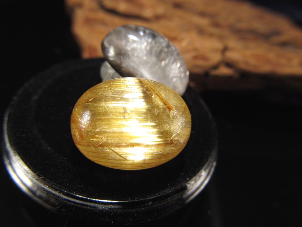 ◇特別！◇金＆白金ルチルセット◇極上針入り水晶☆金運・勝負運