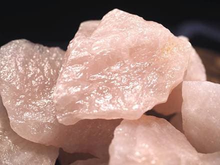 ローズクォーツ ロッククリスタル 紅石英 原石 マダガスカル