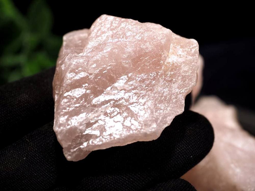 ローズクォーツ ロッククリスタル 紅石英 原石 マダガスカル