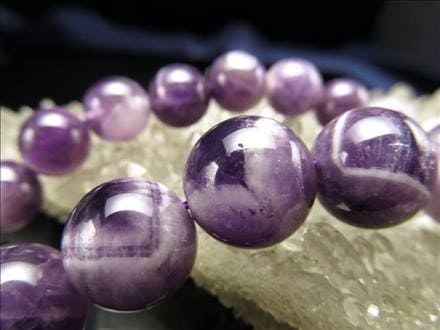 アメジスト 連材 パーツ 紫水晶 一連