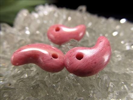 ピーモンタイトシスト 勾玉 まがたま お守り 南アフリカ産