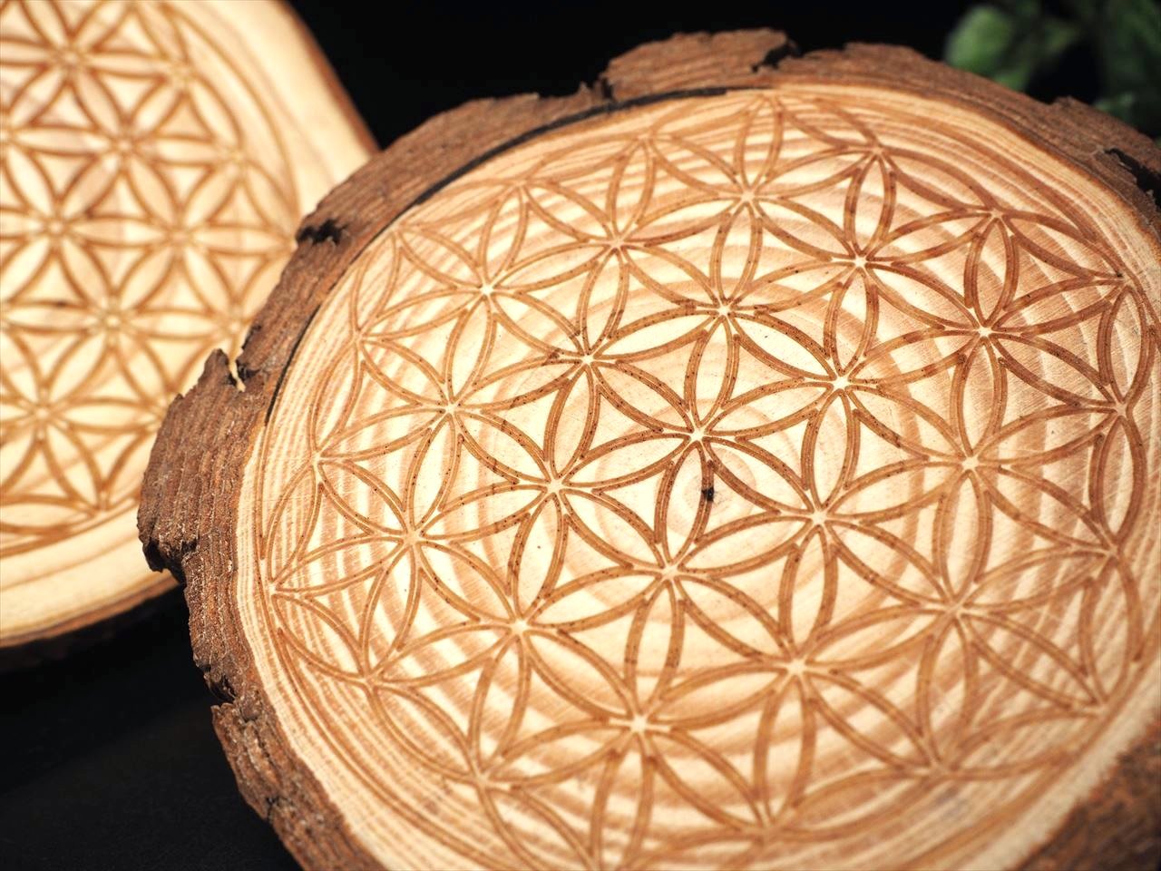 スライスウッドプレート