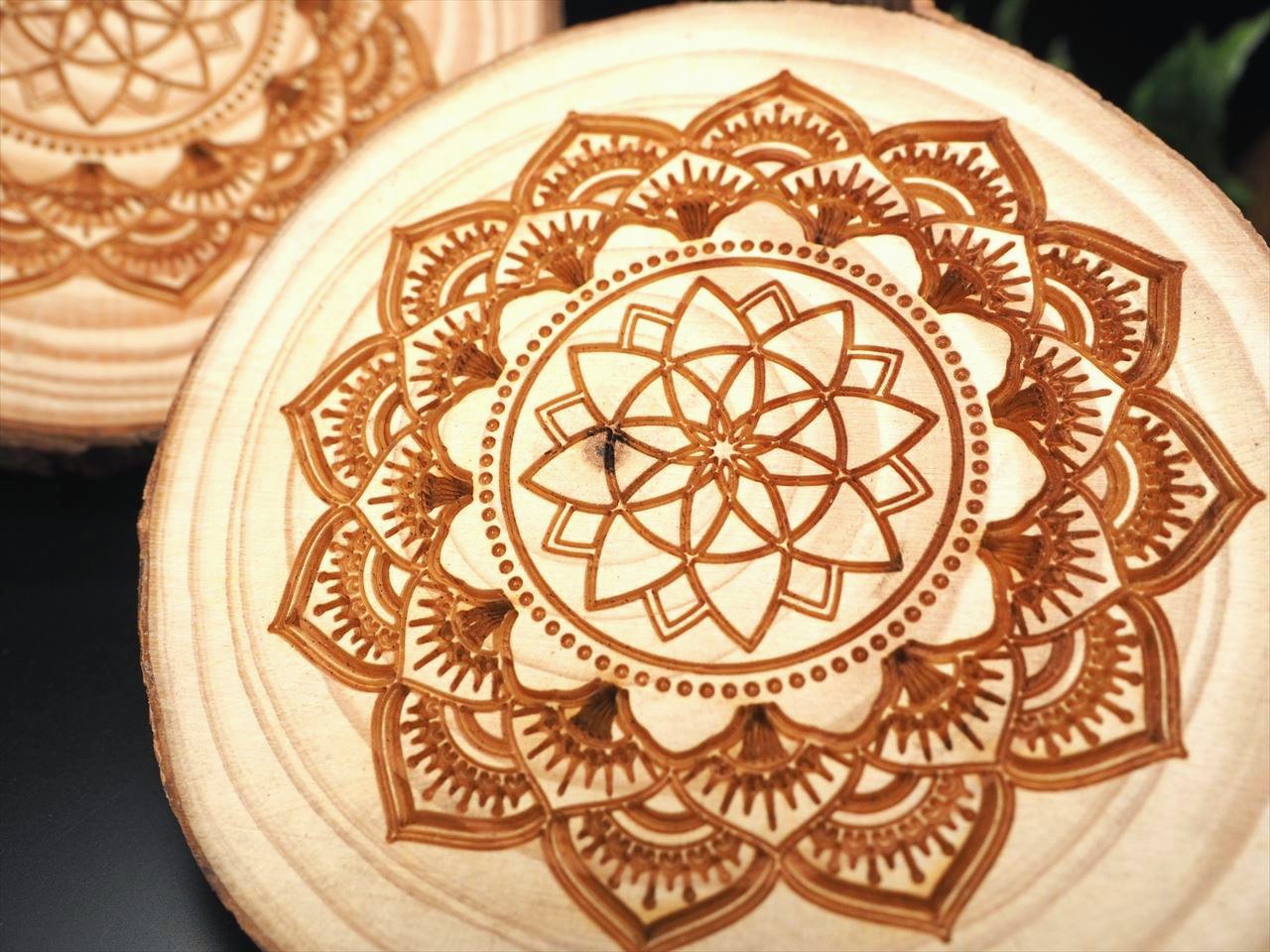 スライスウッドプレート