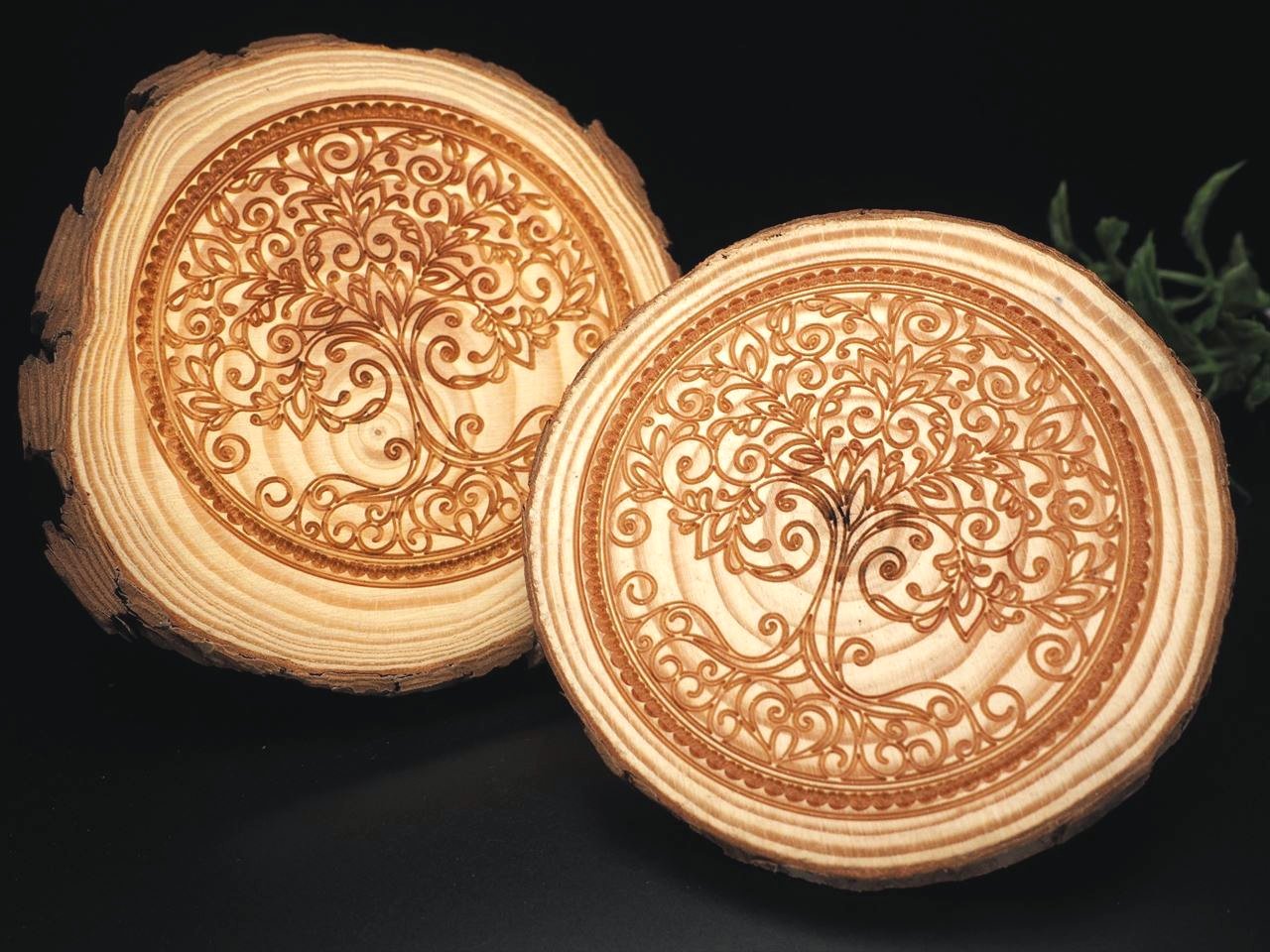 スライスウッドプレート