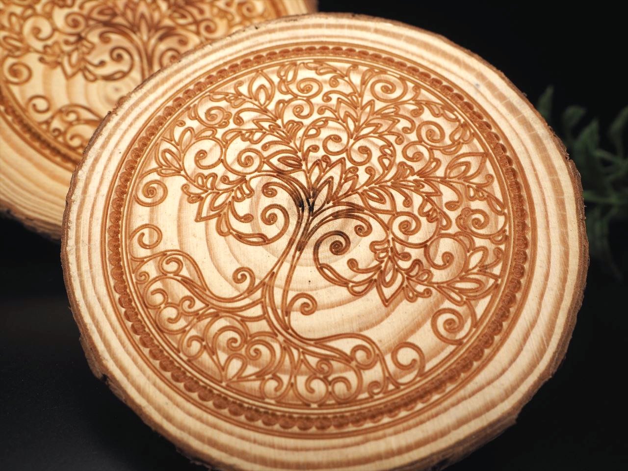 スライスウッドプレート