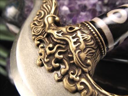 天珠 カルタリ 曲刀 宝斧 ご利益 龍紋