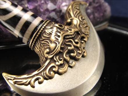 天珠 カルタリ 曲刀 宝斧 ご利益 龍紋