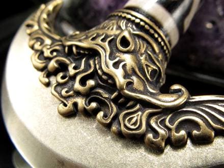 天珠 カルタリ 曲刀 宝斧 ご利益 龍紋