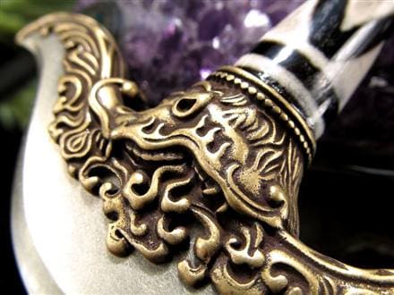 天珠 カルタリ 曲刀 宝斧 ご利益 龍紋