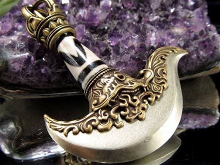 天珠 カルタリ 曲刀 宝斧 ご利益 龍紋