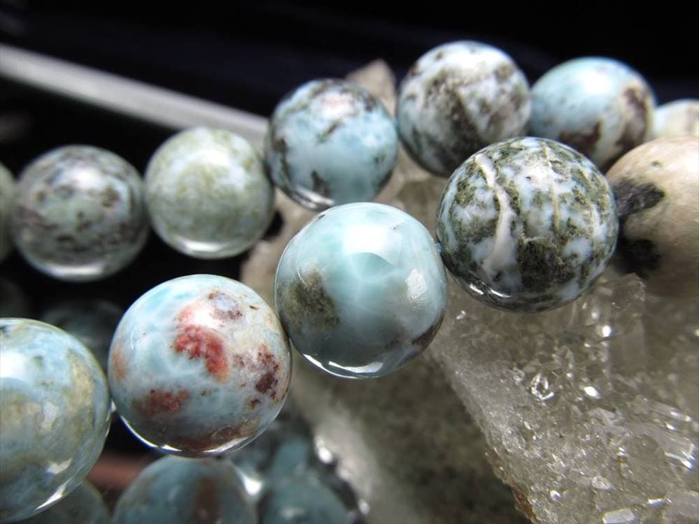 チョコレートラリマー 連 ラリマー ブルーペクトライト