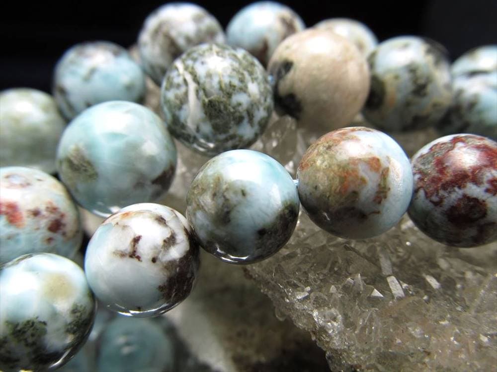 チョコレートラリマー 連 ラリマー ブルーペクトライト