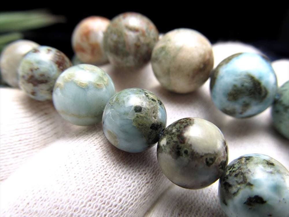 チョコレートラリマー 連 ラリマー ブルーペクトライト