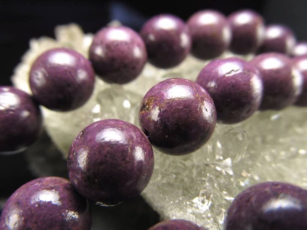 ビーズ連 ゾイサイト アニョライト 天然石 アクセサリー