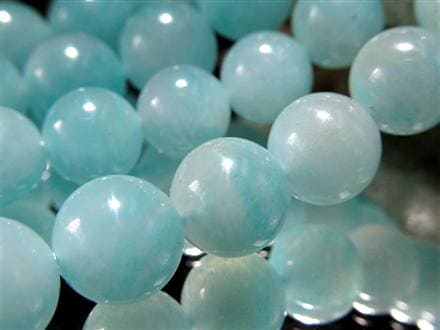 アマゾナイト 天河石 ホープストーン ビーズ連 連材