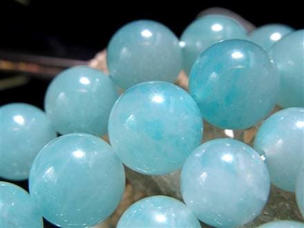 アマゾナイト 天河石 ホープストーン ビーズ連 連材