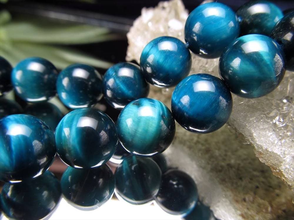 タイガーアイ,虎目石,天然石,ビーズ,一連