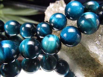 タイガーアイ,虎目石,天然石,ビーズ,一連