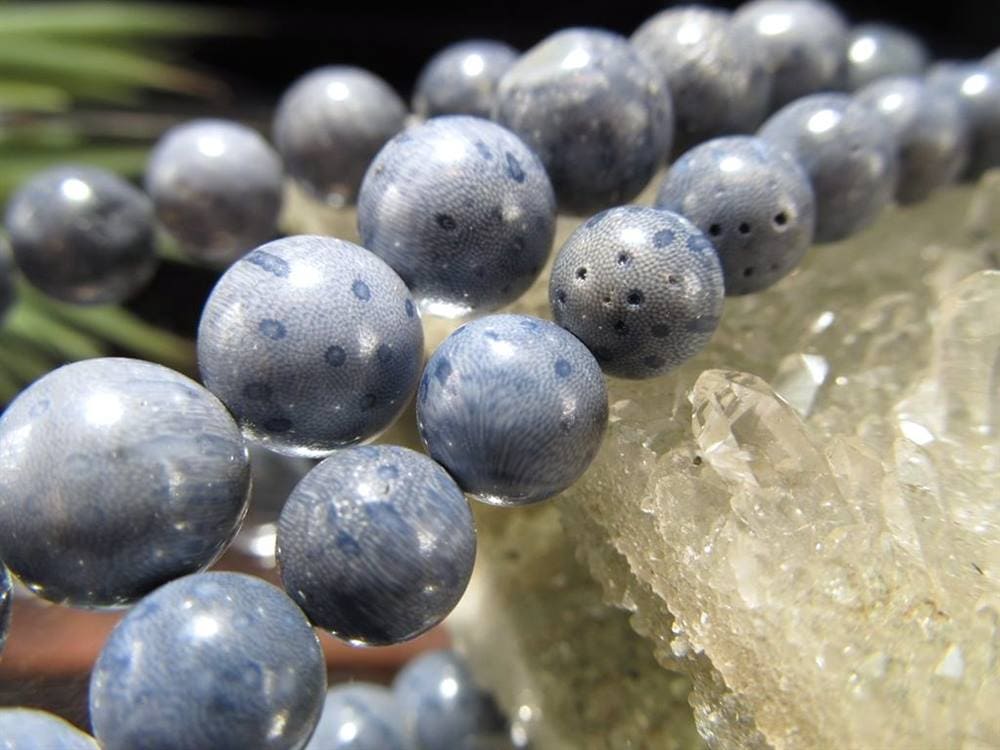 ブルーコーラル 青珊瑚 コーラル 安産 ビーズ