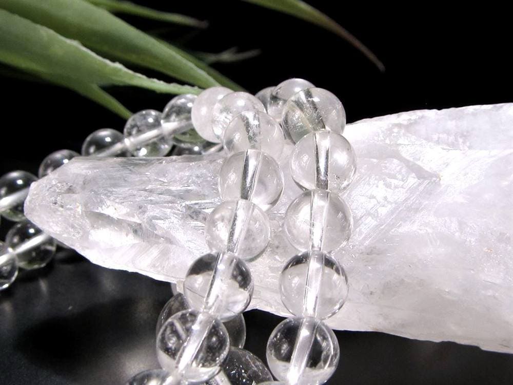 サチャロカクォーツ ブレスレット 水晶 天然石 波動