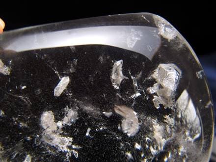 マニフェストクォーツ 貫入 水晶 クォーツインクォーツ タンブル