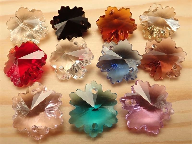 ☆ビーズパーツ☆虹いっぱい！☆オリジナルサンキャッチャー用ビーズパーツ☆幸運を呼ぶインテリア☆プリズムパーツ☆高品質サンキャッチャー パーツ☆10個セット☆