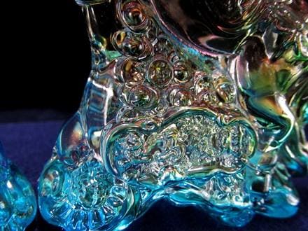 午 馬 置物 クリスタルガラス 干支