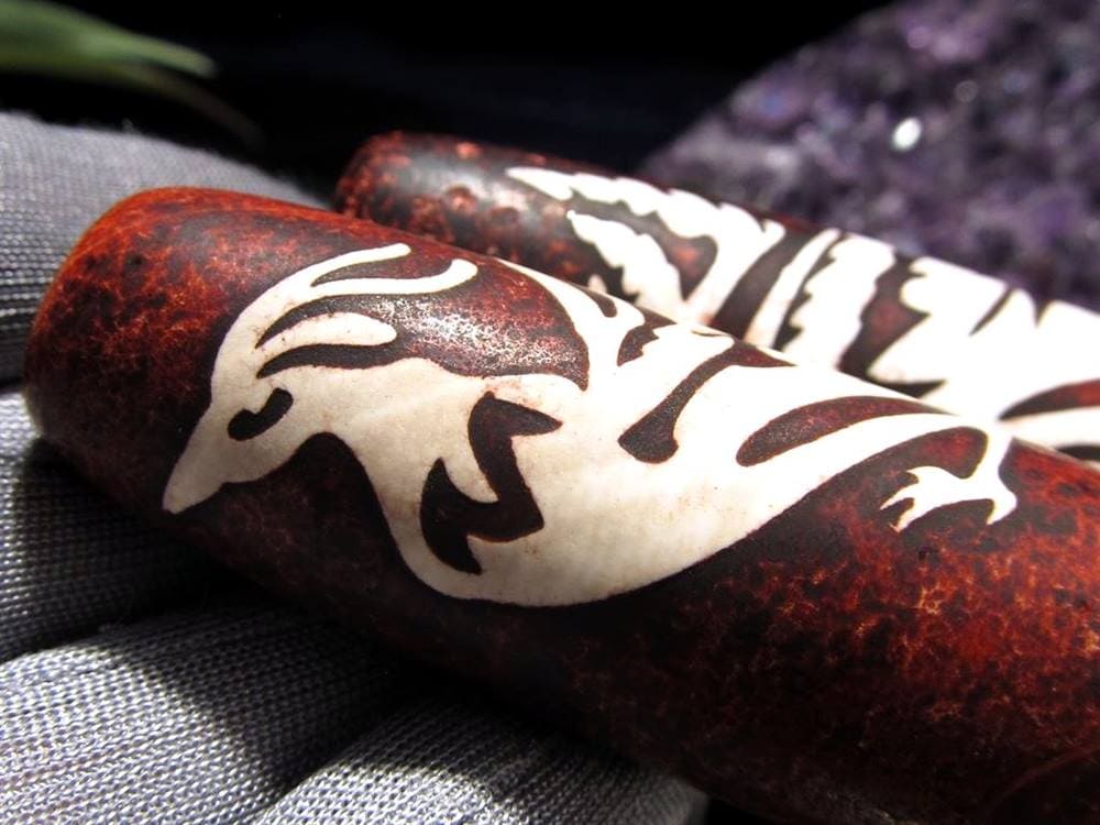 アゲート 瑪瑙 天珠 魔除け チベット発祥