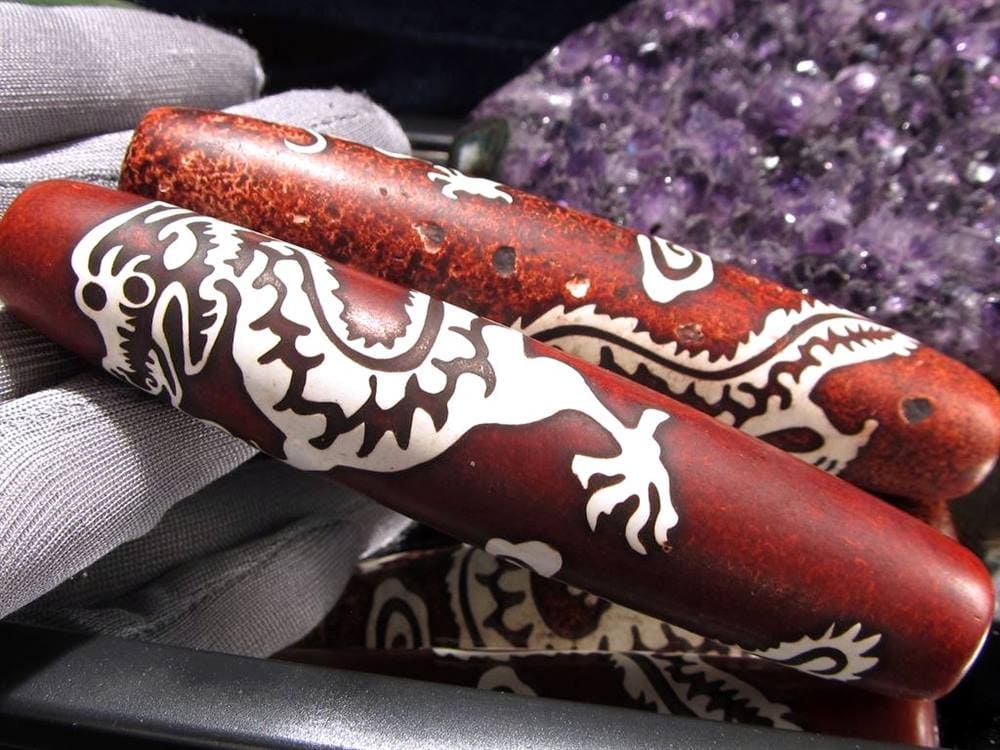 アゲート 瑪瑙 天珠 魔除け チベット発祥